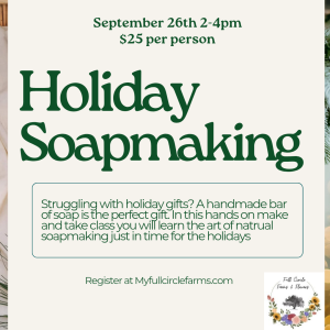 Holiday Soapmaking